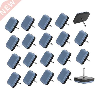 20Pcs Chair Glides Furniture Sliders PTFE Easy Moving Pads S