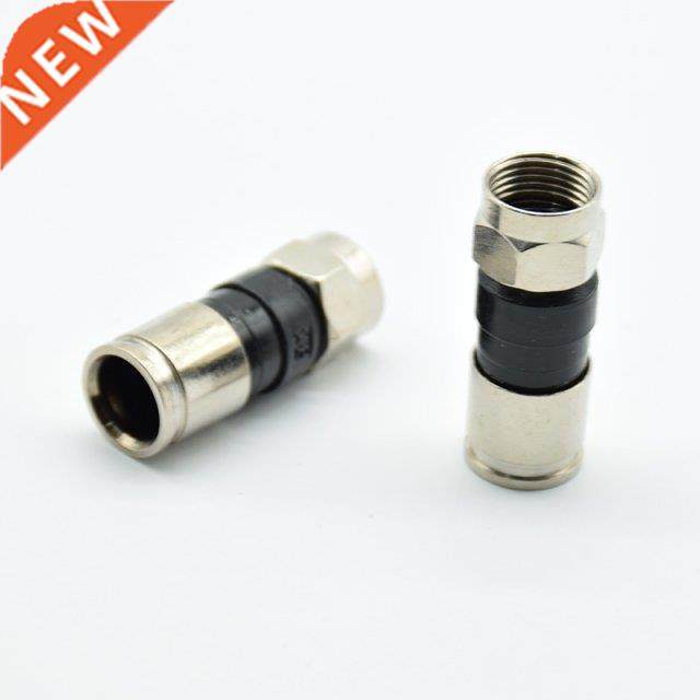 5pcs RG6 F Type Compression Connector 2.7cm High Quality Sna