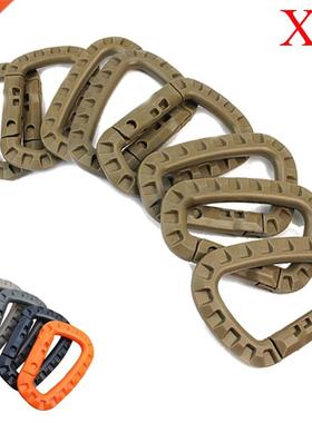 8X Carabiner quickdraw tool Clip Molle Webbing strap Outdoor