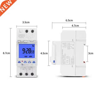 168 Hours Clock Second 16A Time Electronic Programmable