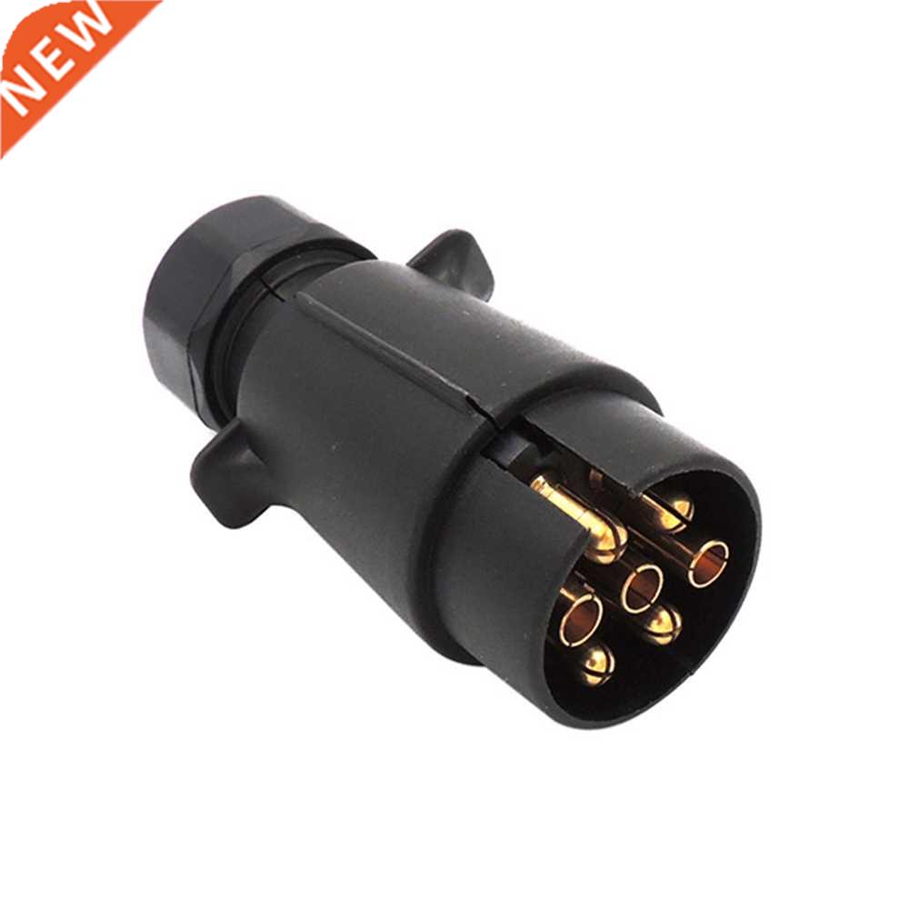 Electric Trailer Plug 7 Pin 12V Wiring Connector Adapter Car