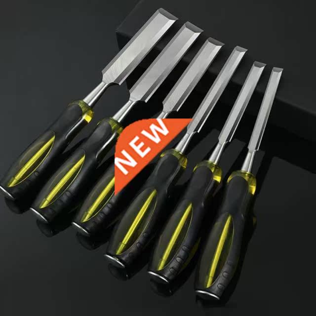 6mm-24mm Chisel High Carbon Steel Wood Carving Flat Chisel C