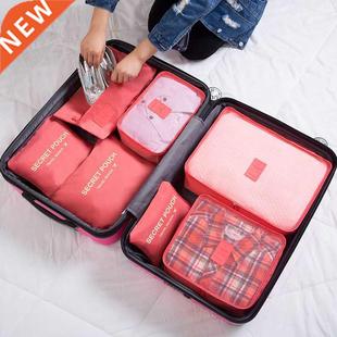 Travel Organizer Storage Bags Suitcase Packing Set Storage