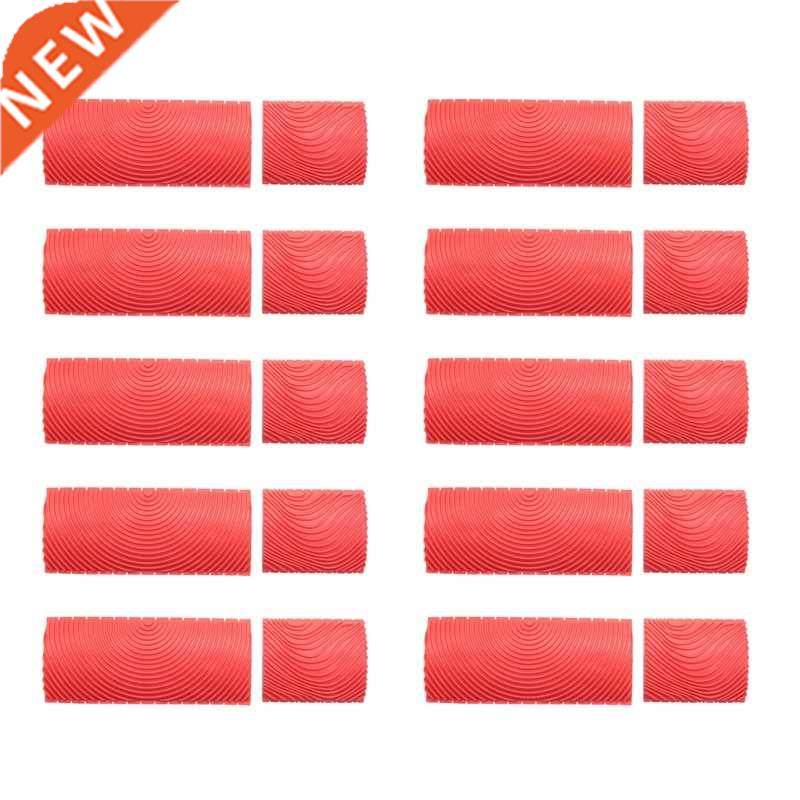 20Pcs Wood Graining Grain Rubber Patin Painting Effects DIY