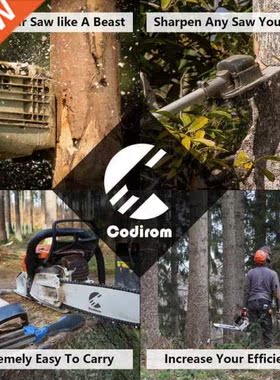 Chainsaw Sharpener 2 in 1 Easy File Sharpener 5/32 11/64 R