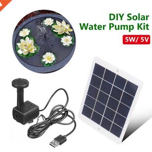 Solar Pumps Water Nozzles with Pump Fountain