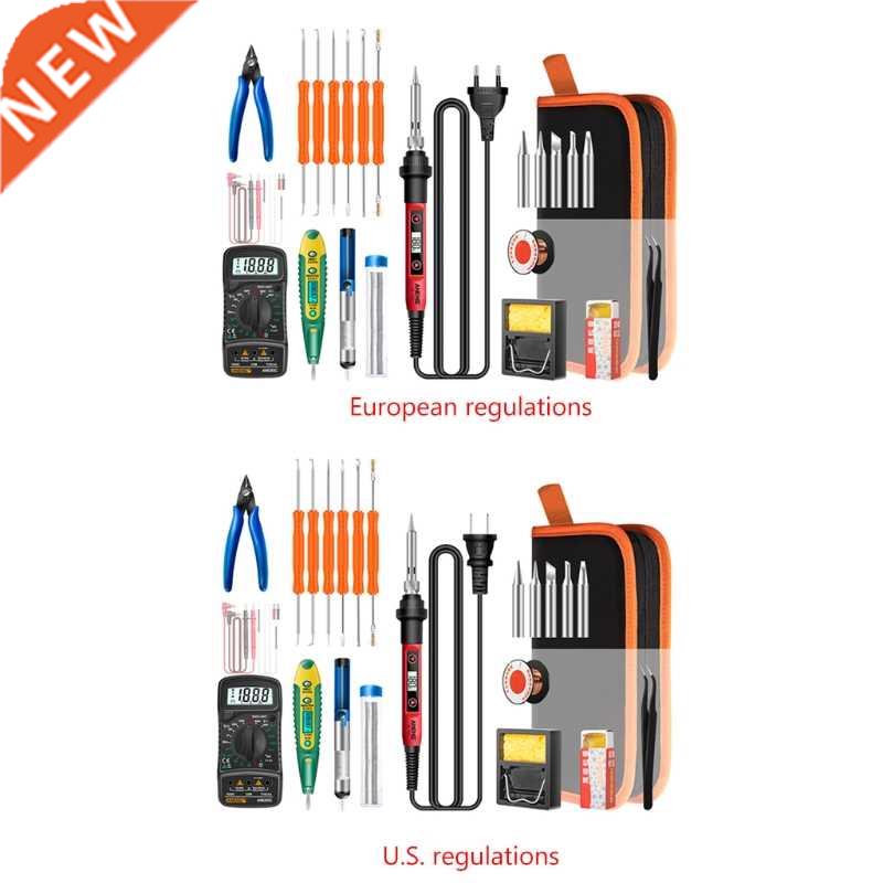 24 Pcs EU/US SL102 Soldering Iron 60 W Adjustable Temperatur