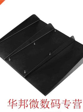 Universal Car Rear Bumper Lip Diffuser 4 Fin Shark Fin Spoil