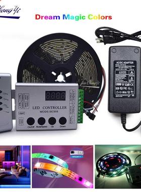 WS2811 DC12V Addressable Led Strip RGB Drea Color HC008 RF