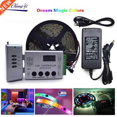 WS2811 DC12V Addressable Led Strip RGB Drea Color HC008 RF