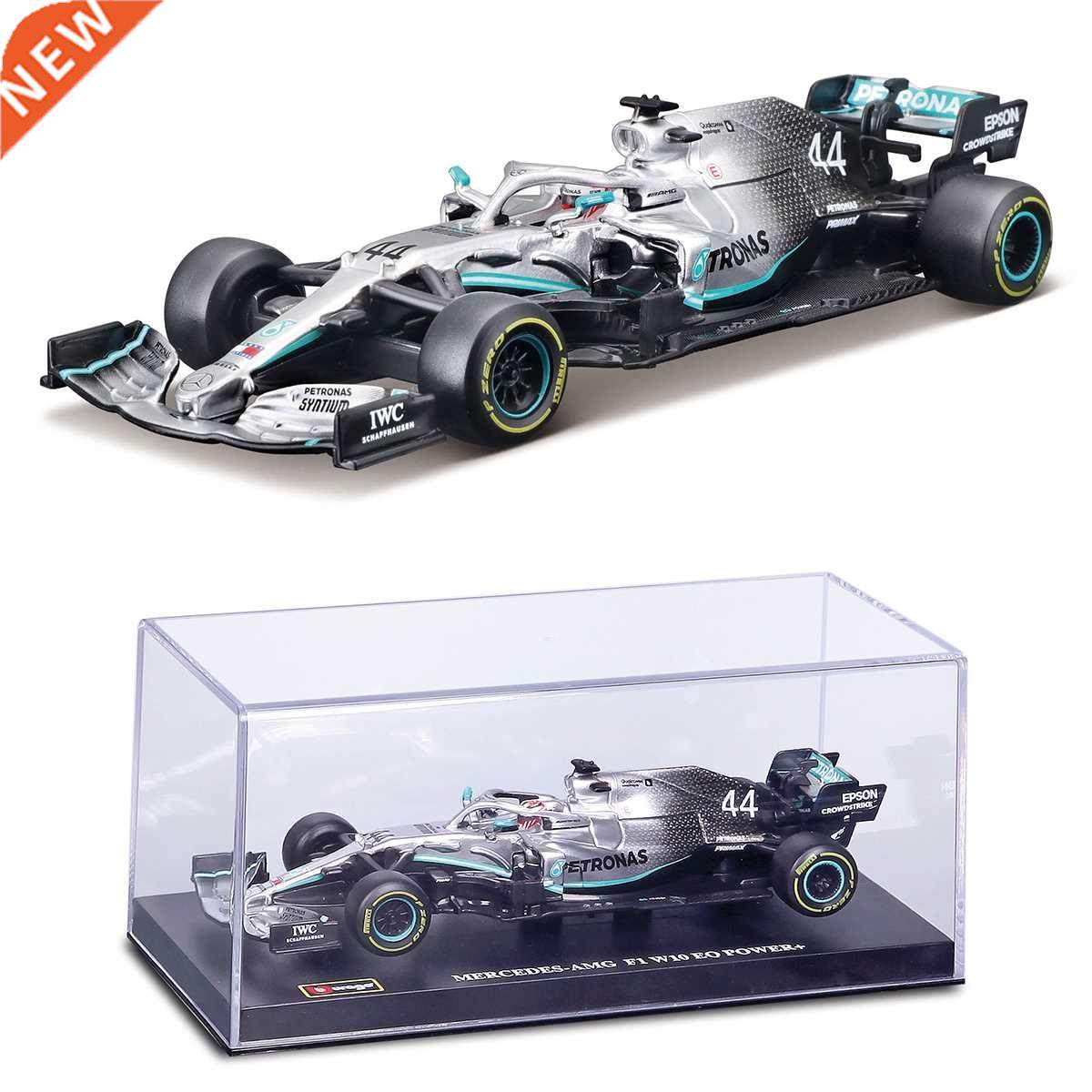 Bburago 1:43 W10 #44 F1 Formula Car Static Die Cast Vehicle