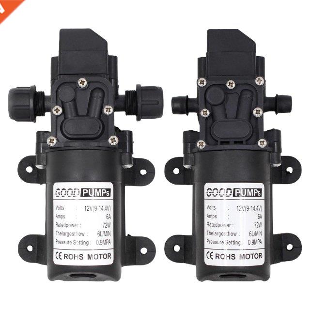 DC 12V Water Pump Outlet Motorhome Diaphragm Self Priming Pu