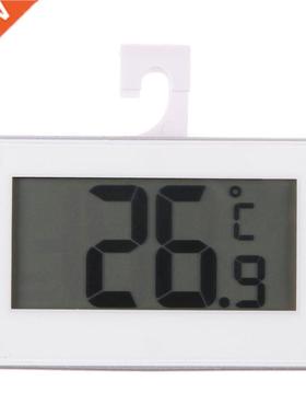 Freezer with Hook LCD Display Refrigerator Thermometers Func