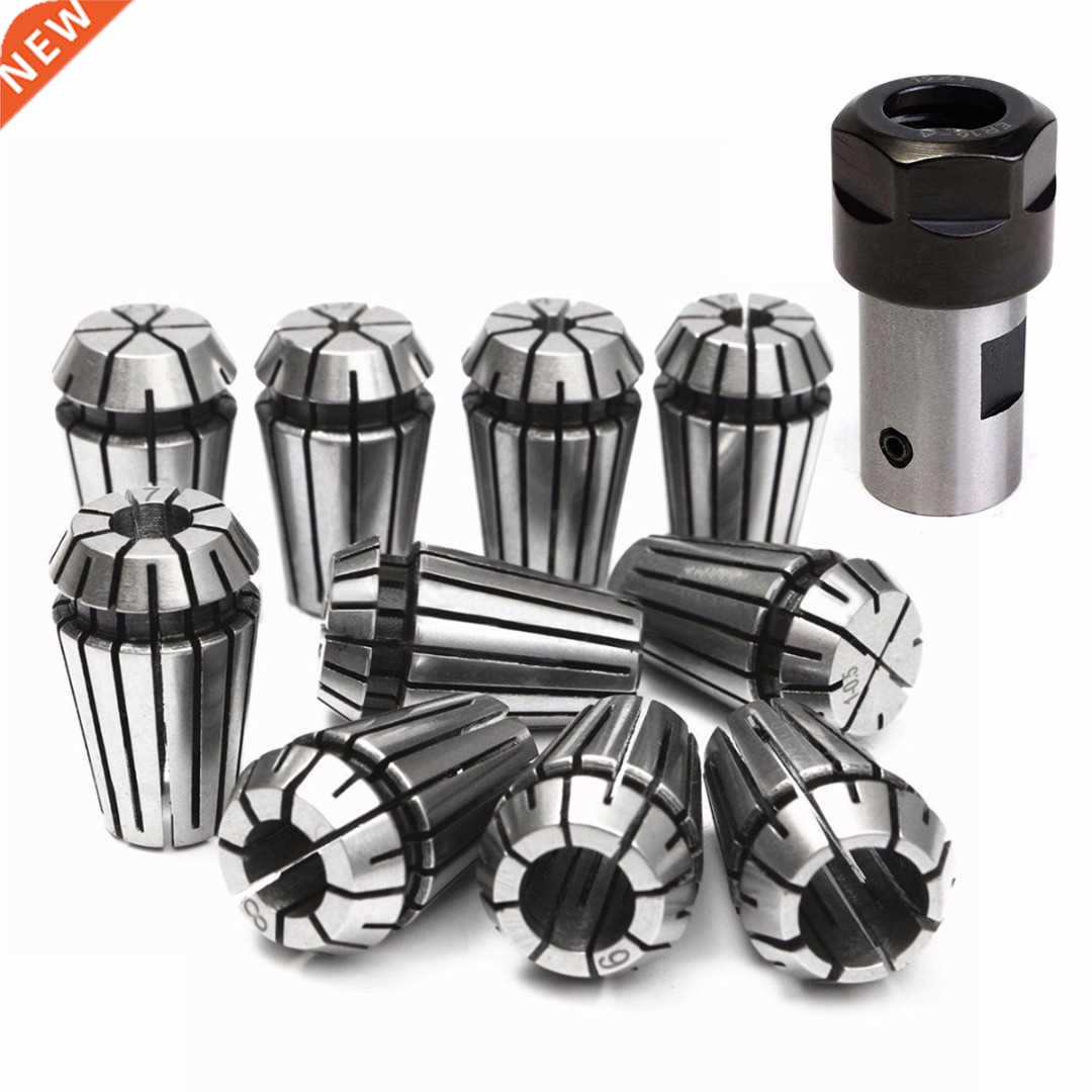 11pcs/set ER16 Spring Collet and Motor Shaft 8mm Extension R