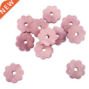 Shape Cedar Blocks Pack Aromatic Flower Rings Wood