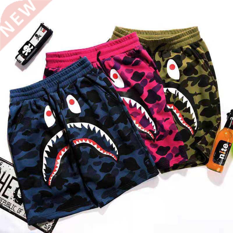 Summer New Beach Pants Men's Japanese Tide Brand Shorts Camo