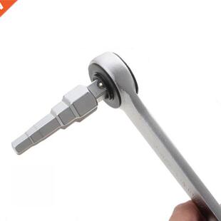 10-21mm Stepped Radiator Spanner Pearl Nickel Silver 1/2 Inc