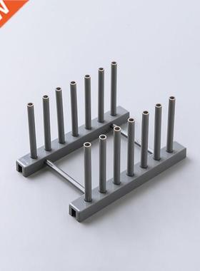 Kitchen Organizer Pot Lid Rack Spoon Plate Holder Shelf Mult