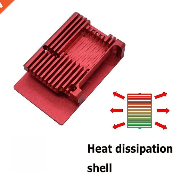DIY Cooling Case Module Ultra-thin Metal Shell Box Aluminum