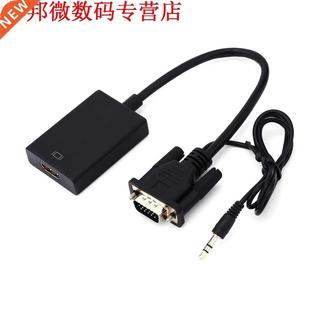 Cable USB VGA with Converter Adapter Video HDMI 1080P