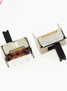 50PCS SS12D07 1P2T DIP 3PIN SPDT toggle switch handle length