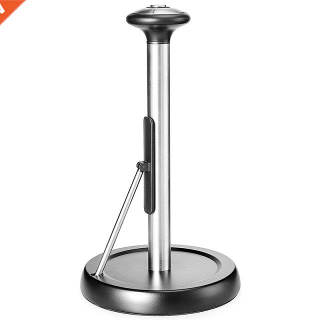 Paper Towel Holder, Standing Paper Towel Organizer Roll Disp