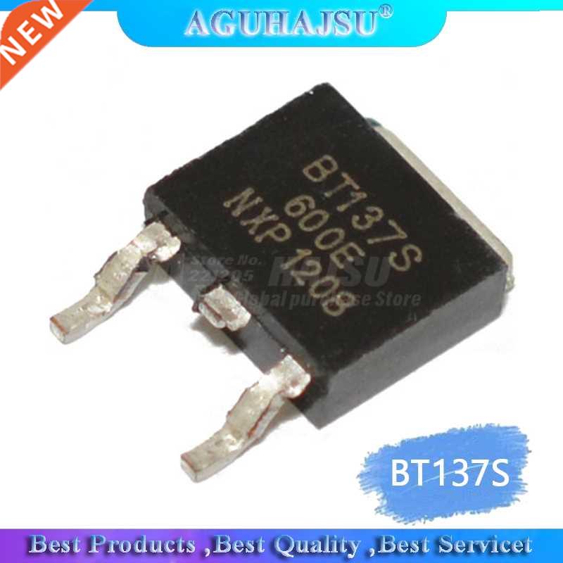10pcs/lot BT137S-600E BT137S triac SMD TO252 package new ori