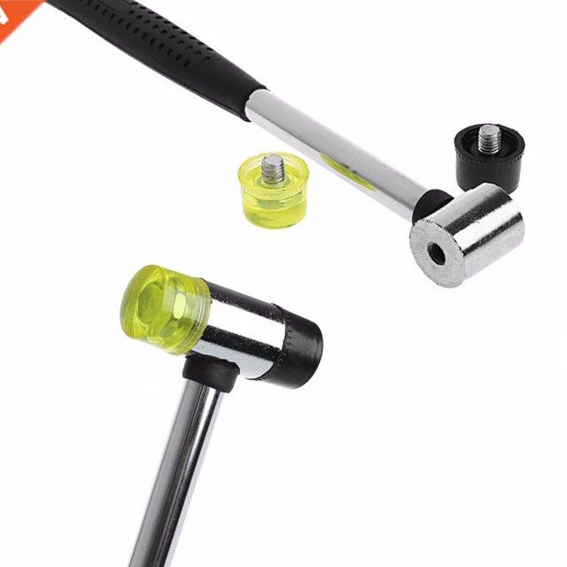 25mm Double Face Soft Touch Hammer Rubber Hammer Leather