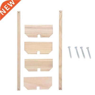 Chicken Perches Non Toxic 2 Set Stable Chick Wooden Stand Re