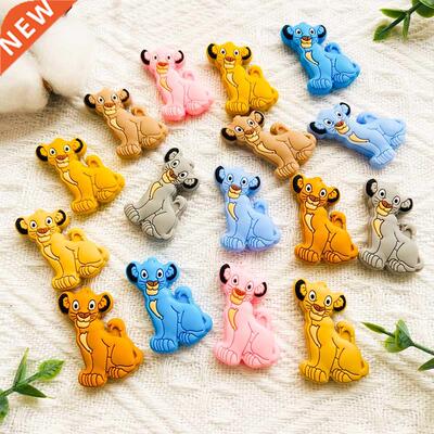 10pcs Baby Silicone Beads Food Grade Silicone Teether Chewin