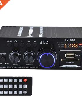 HiFi Power Amplifiers 40Wx2 Stereo Home Car 12V Audio Digita