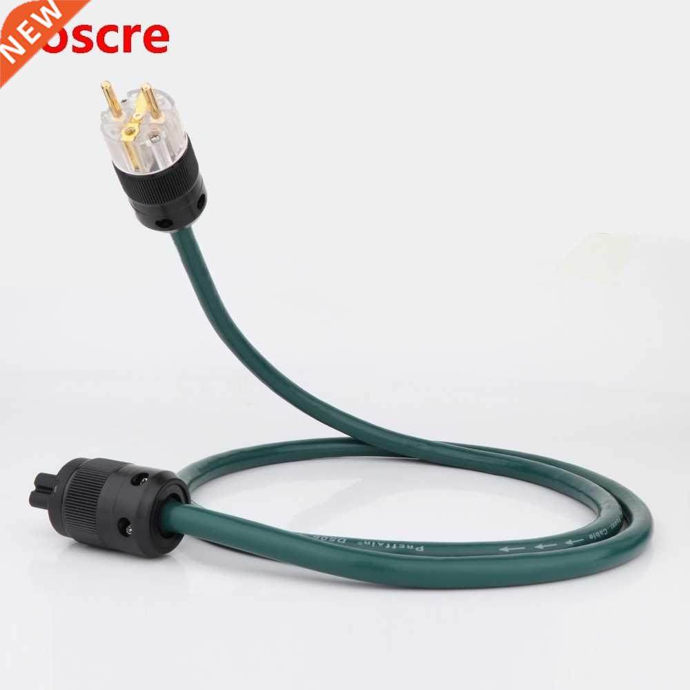 HI-END Preffair D506 EU US AC Power Cable with firgure 8 C7