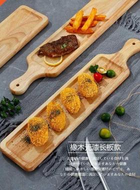 Pizz wood try Stek bord cutting bord Sushi bred plte