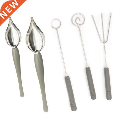 Drawing Decorating Spoon Set,Candy Dipping Tools Chocolate D