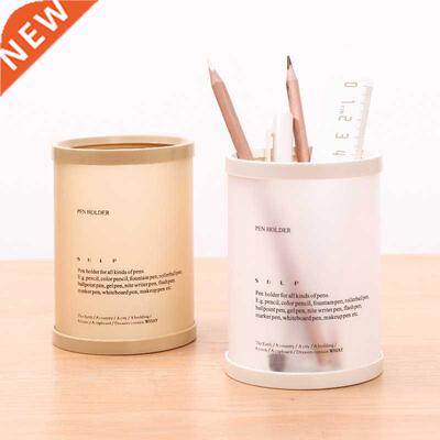 Cylindrical Detachable Desktop Pen Holder Organizer Office A