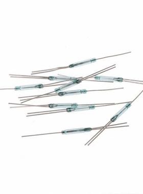 BGEKTOTH 10 Pcs 2.5X1m 4W 3 Pn Glass Reed Relay Magnetc