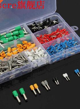 600Pc Bootlace Ferrule Kit 0.5mm to 6mm 22-10AWG Cord End Te