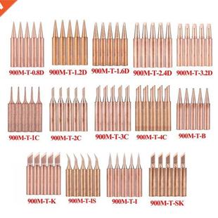 Iron Pure Soldering 5Pcs Tips Copper 900M
