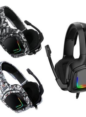 ONIKUMA K20 3.5mm Wired Headphone RGB Backlight Gaming Heads