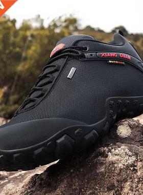 Zapatos de senderismo para hombre, botas de corte bajo para