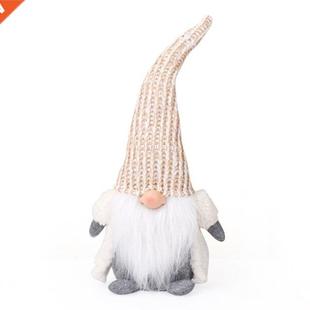 Hat Christmas Dwarf Swedish Doll Knitted Gnome Ornamen Style