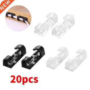 20Pcs Cable Organizer Clips Cable Management Desktop Drop Wi