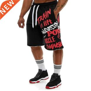 Shorts Fitness New Bod Trousers Cotton Short Men loose