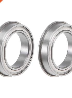 F6701ZZ Flange Ball Bearing 12x18x4mm Shielded Chrome Bearin