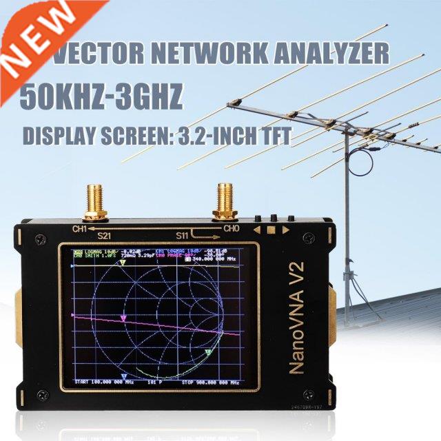 3.2 Inch S-A-A-2 NanoVNA V2 Antenna Analyzer Shortwave 3G Ve