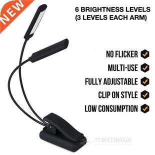 Music Stand Light Clip On LED Lamp - No Flicker, Fully Adjus