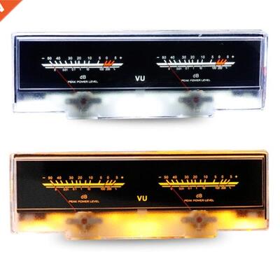 Double pointer VU Meter Stereo Audio Amplifier Board DB Soun