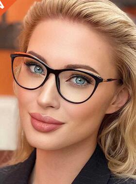 Feishini Tiny Fake Glasses Anti Blue Light Glasses Blocking