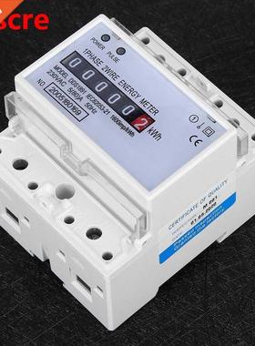 Single Phase Counter Meter DDS1891 High Accuracy 4P LCD Elec