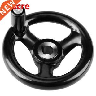 Hand Machine Round Wavy Wheel Spoked Lathe Milling Black